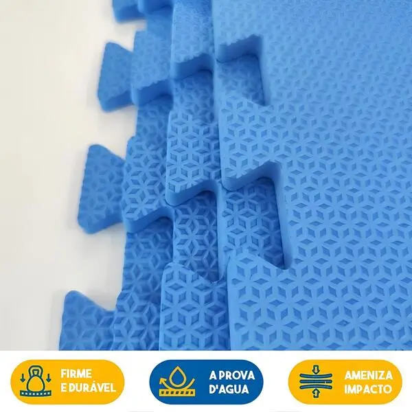 Tapete de EVA 50x50 Azul Royal - Kozi - Tapetes de EVA